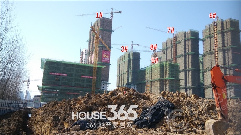 中海滨湖公馆2月工程进度（2015.02.11）