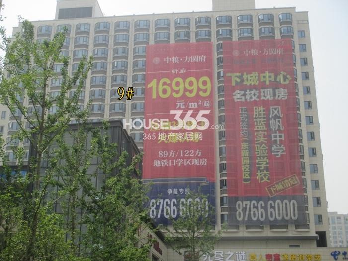 2015年5月底中粮方圆府项目实景--9号楼