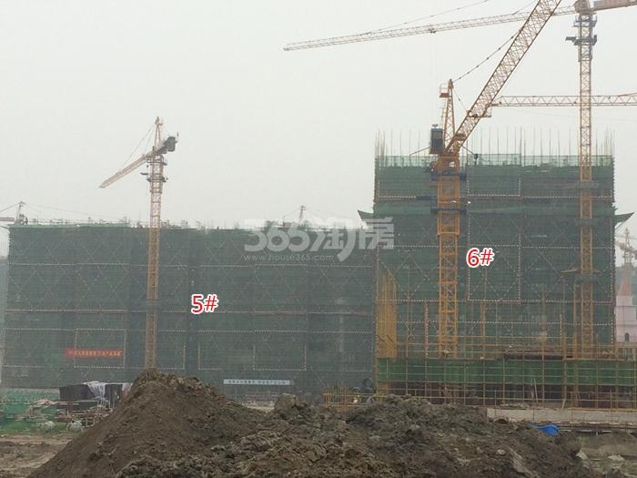 中国铁建江南国际城5、6号楼实景图 2015年7月摄