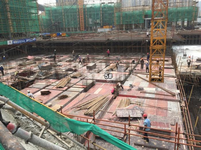 2015年8月底金隅学府项目实景--5号楼
