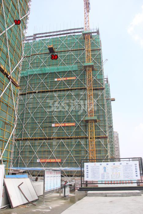2015年9月钱江御府项目实景--1、3号楼