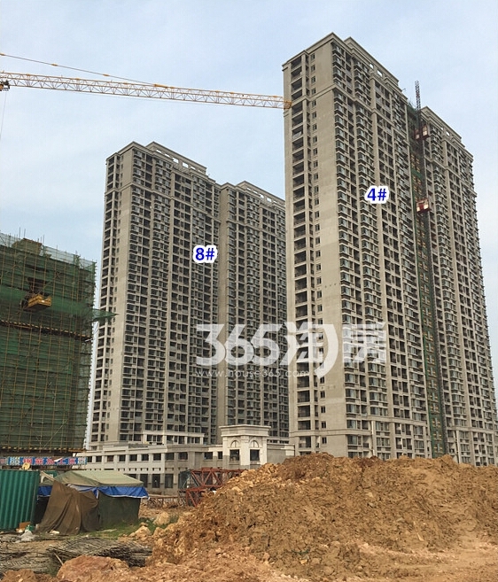 银亿东城11街区在建楼栋实景图（11.1）