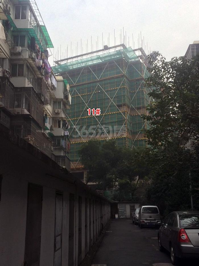 融信杭州公馆11号楼施工进程图（2015.11）