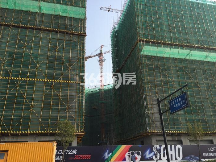 东亚新干线施工现场实景图 2016年1月摄