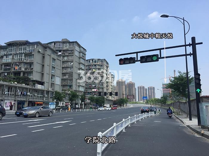 2016年5月杭州大悦城项目住宅中粮天悦及周边