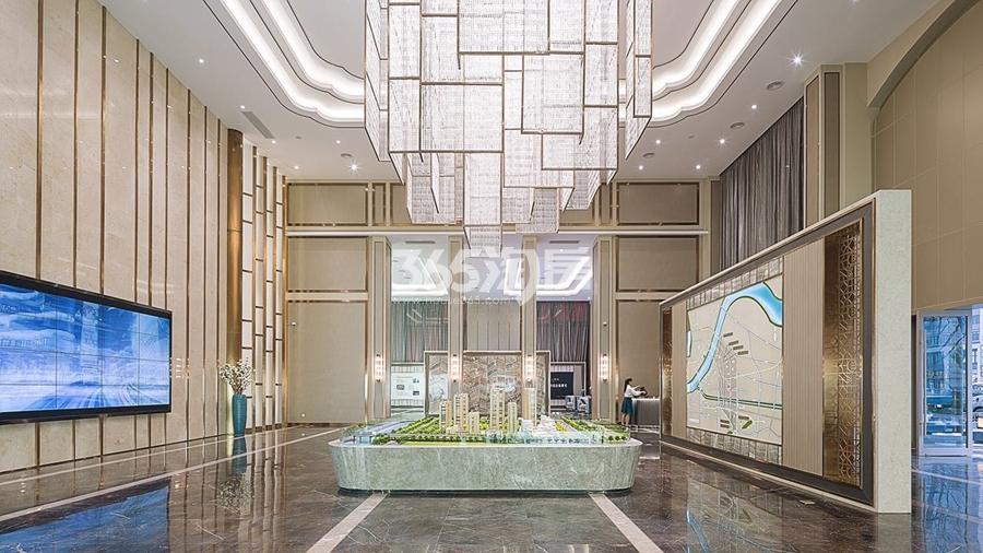 万科海上明月展厅实景图 2016年7月摄
